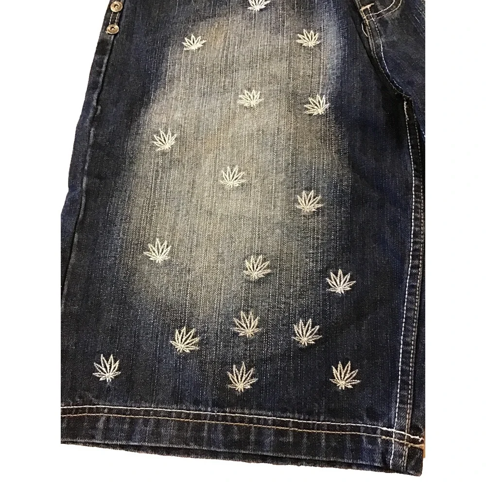 Victorious Urban Couture Jean Denim Shorts Mens Sz 30 Big Mary Jane 90s Y2K